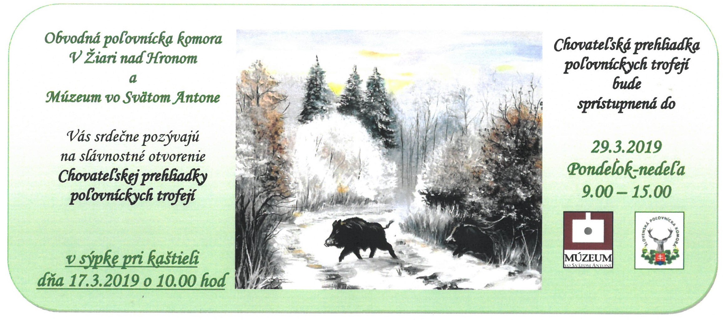 Chovateľská prehliadka trofejí 2019