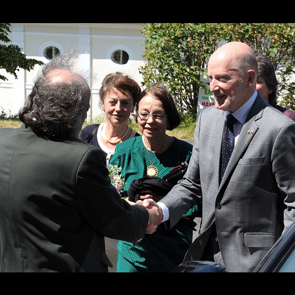 Návšteva Simeona ll. Coburga s manželkou Margitou 2014